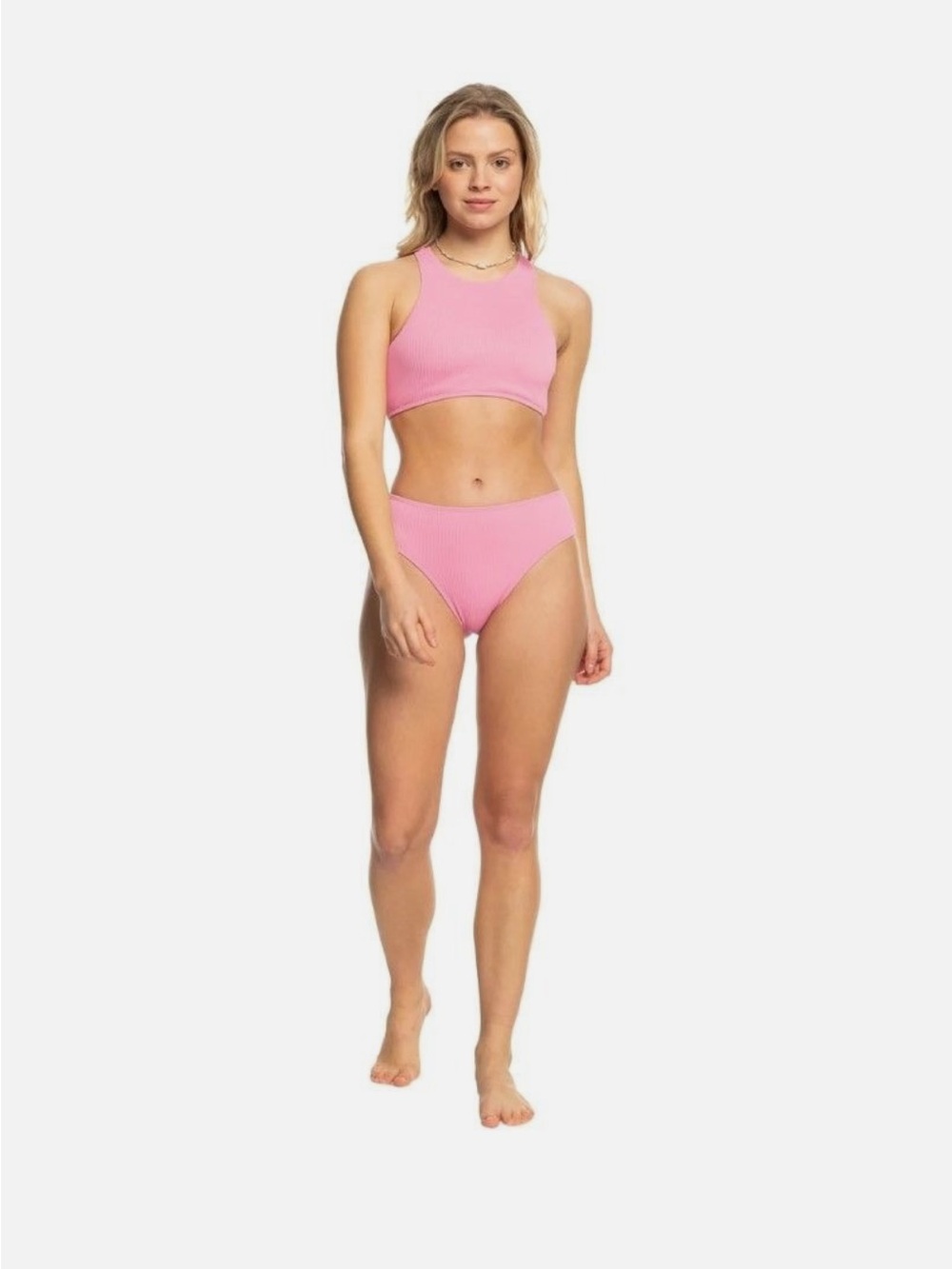 NWT Roxy Active Ribbed Racerback Bikini Set -Read Description! - Picture 2 of 8
